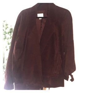 Women’s brown suede jacket XS - used